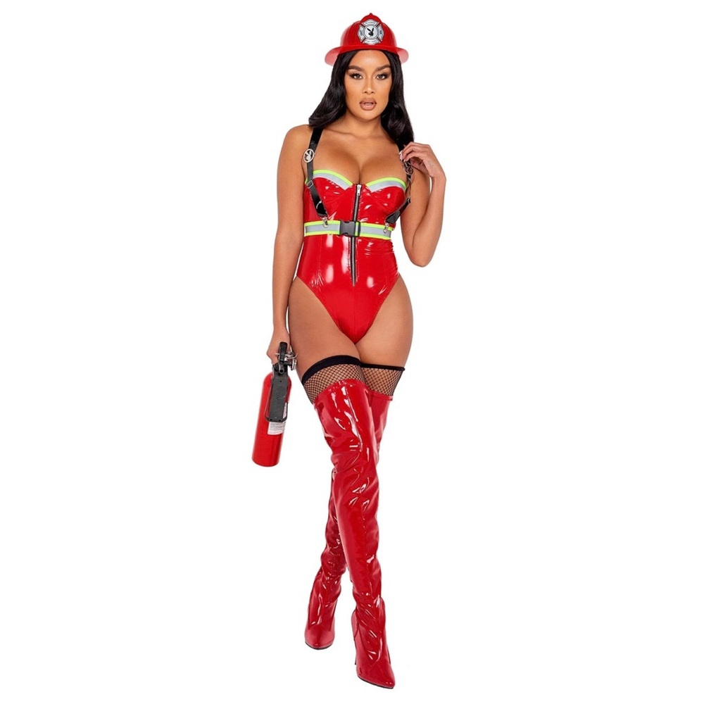 Firefighter 🔥 Costume cosplay Fashion Nova Playboy Firegirl Halloween sexy